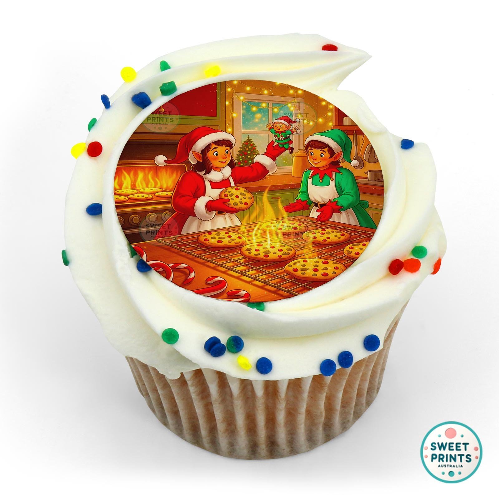 Christmas 2025 162 edible cake topper