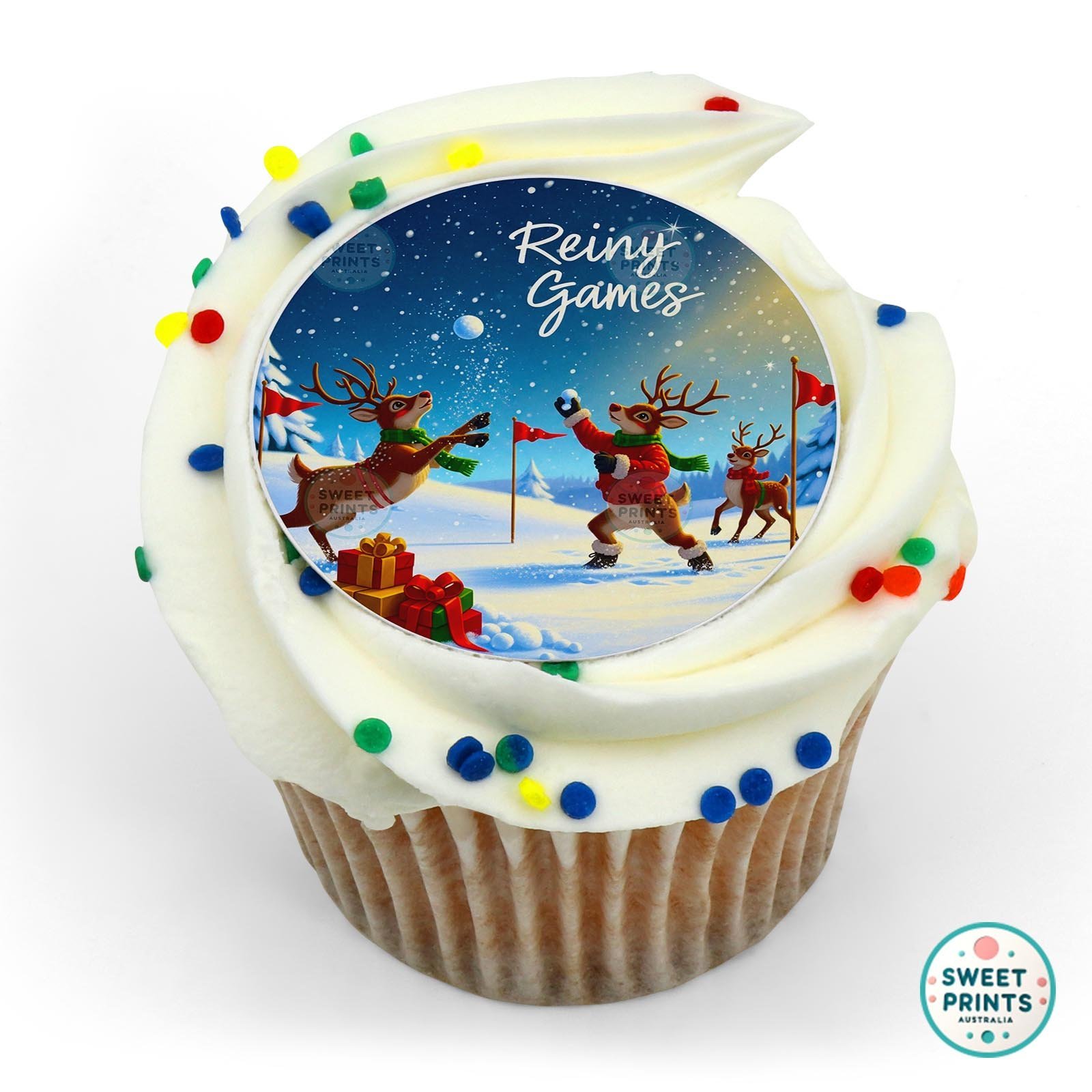 Christmas 2025 165 edible cake topper