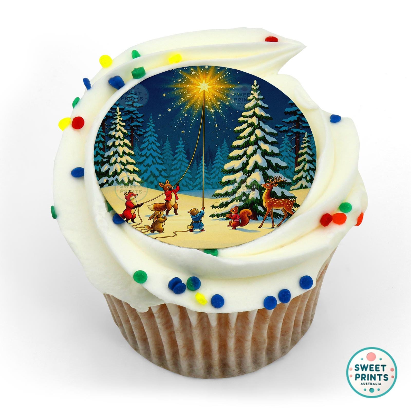 Christmas 2025 173 edible cake topper