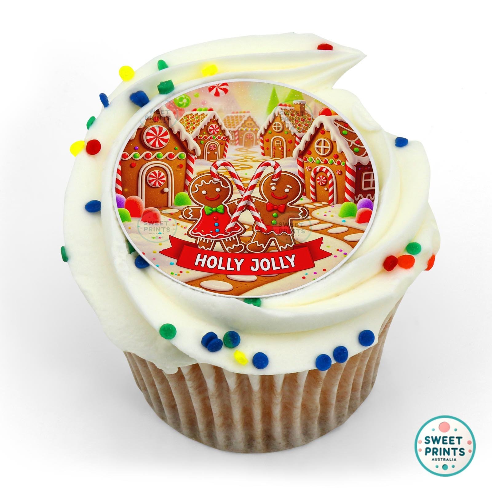 Christmas 2025 195 edible cake topper