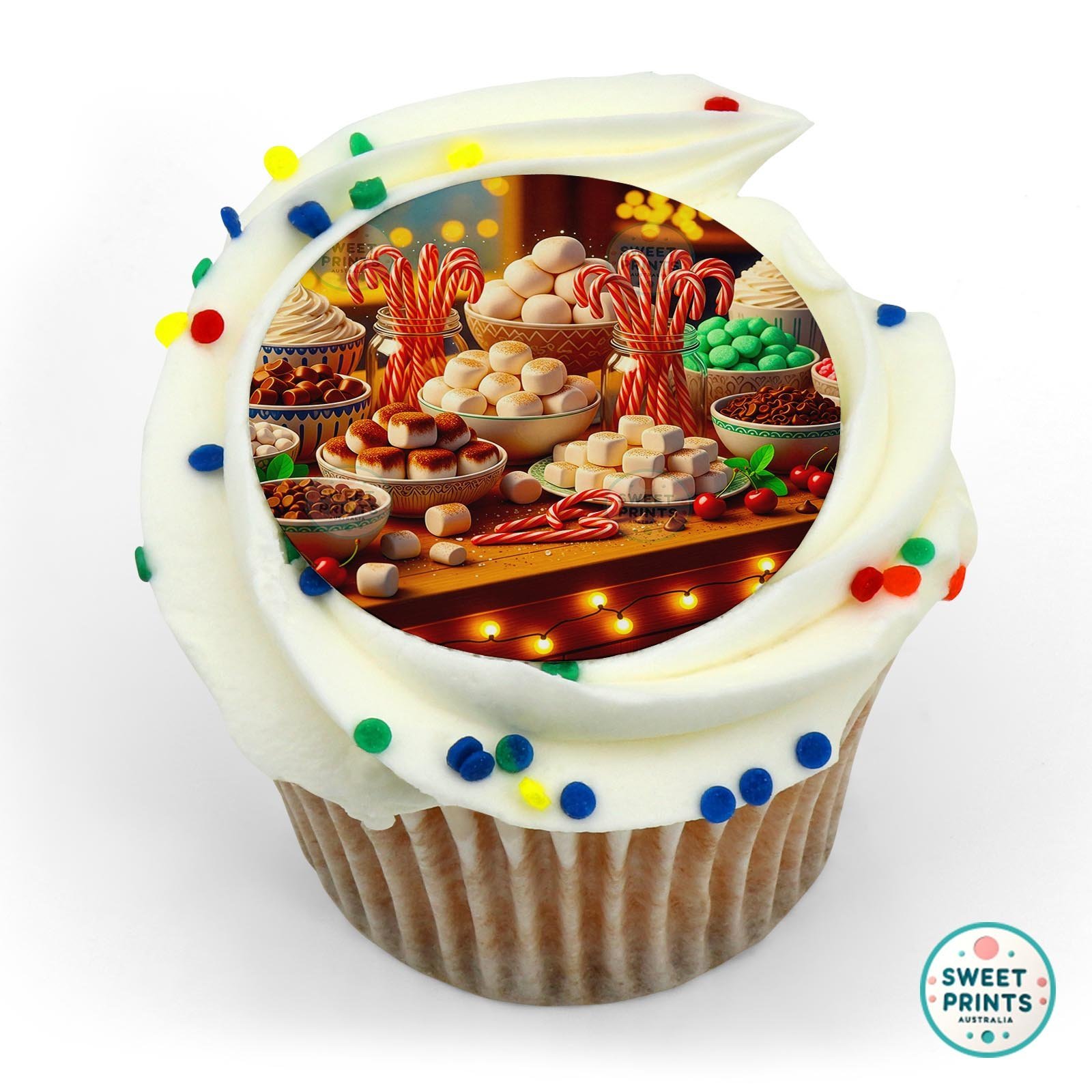 Christmas 2025 208 edible cake topper