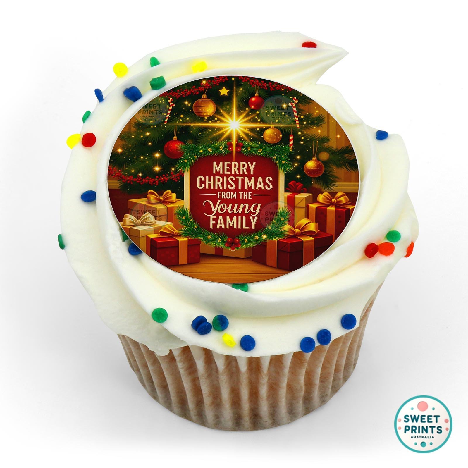 Christmas 2025 211 edible cake topper