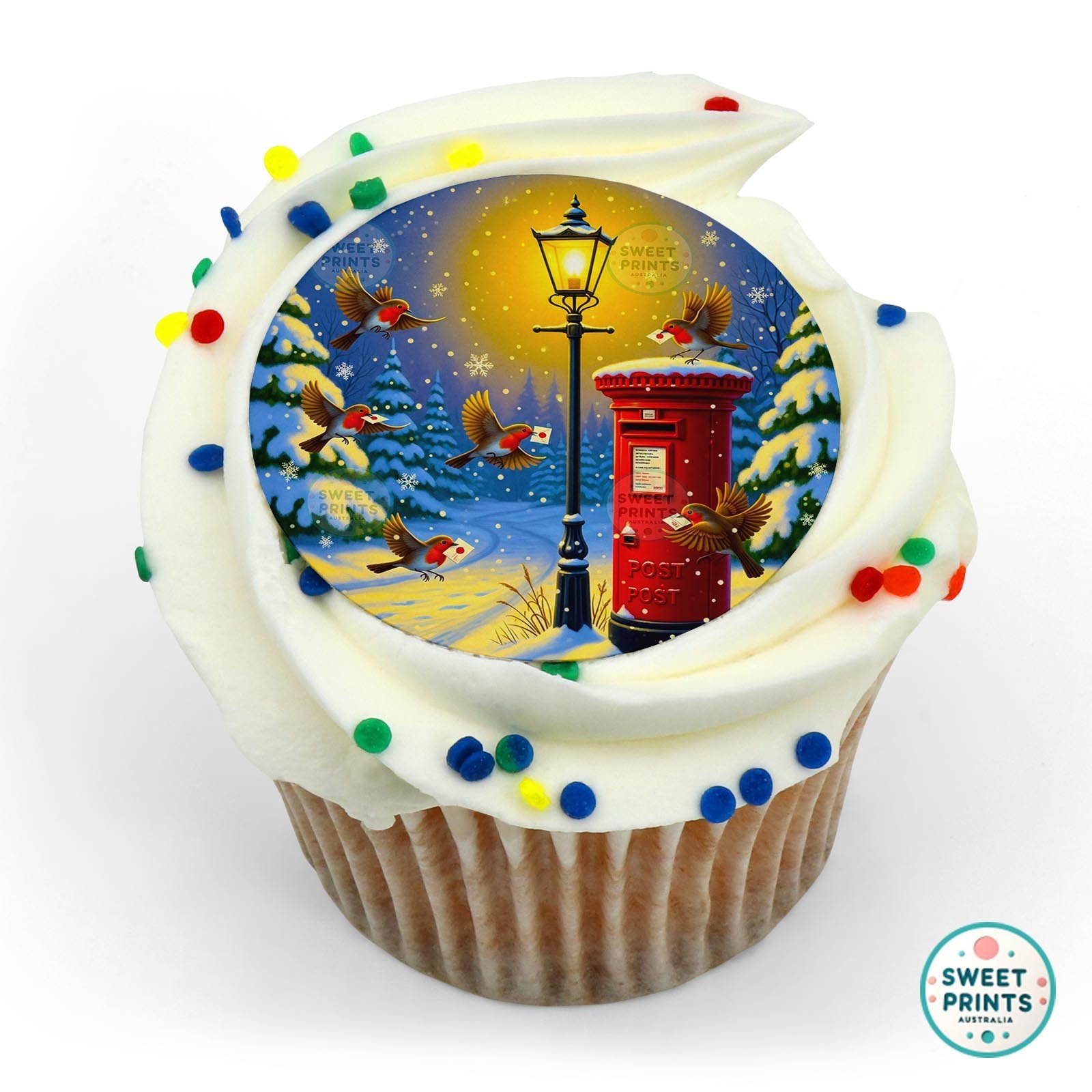 Christmas 2025 220 edible cake topper