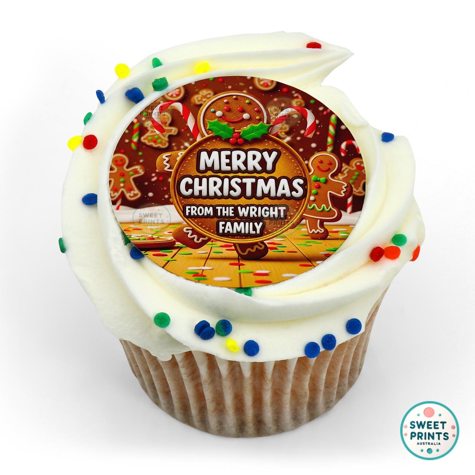 Christmas 2025 226 edible cake topper