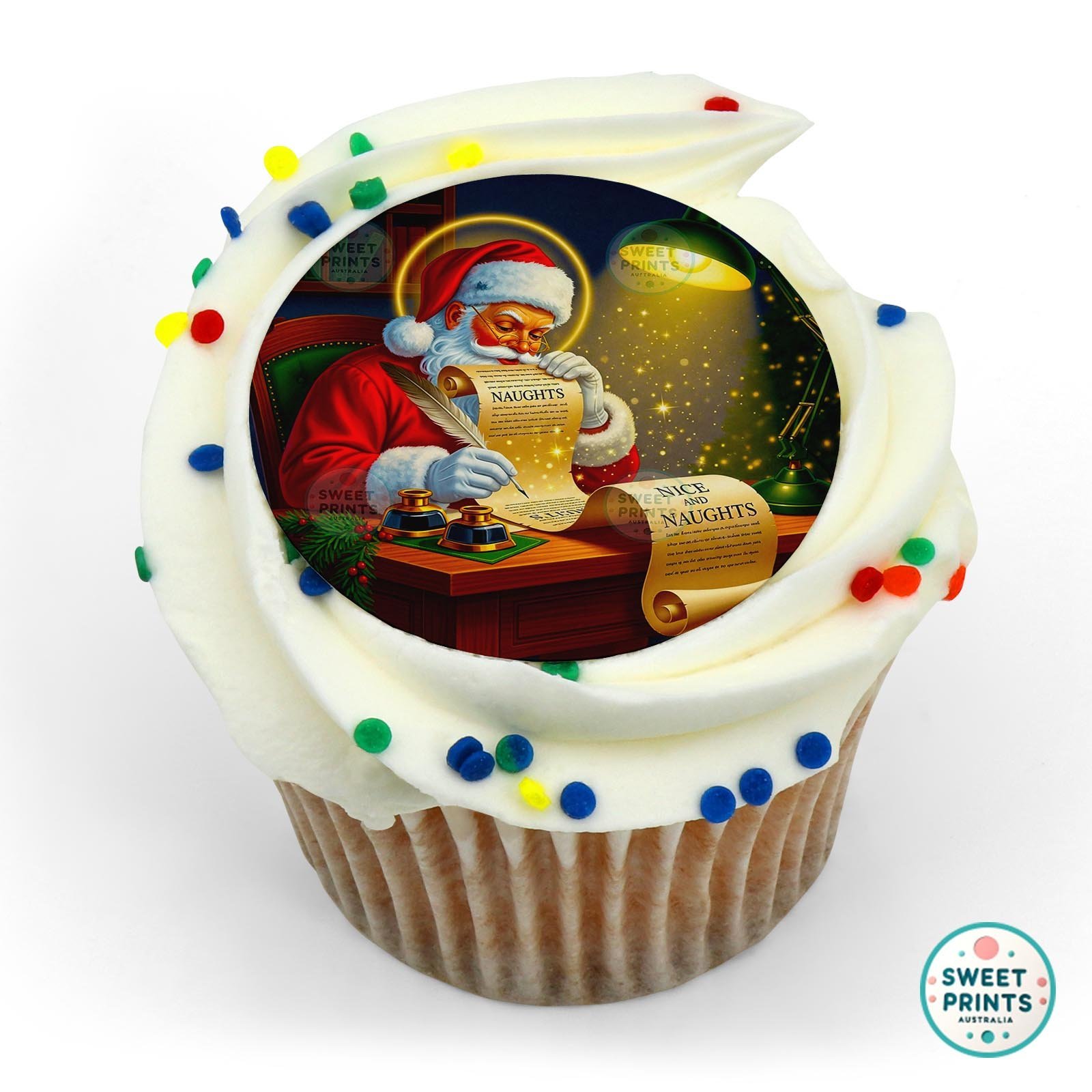 Christmas 2025 239 edible cake topper
