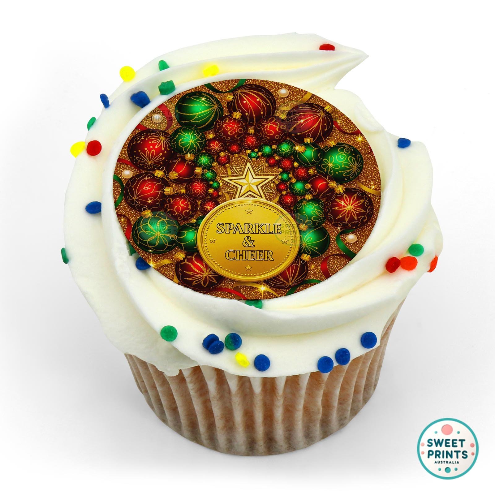 Christmas 2025 242 edible cake topper