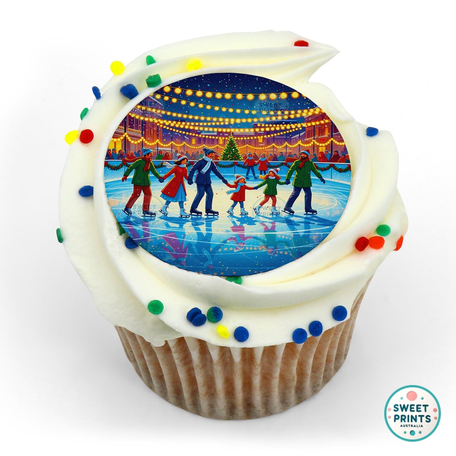 Christmas 2025 252 edible cake topper