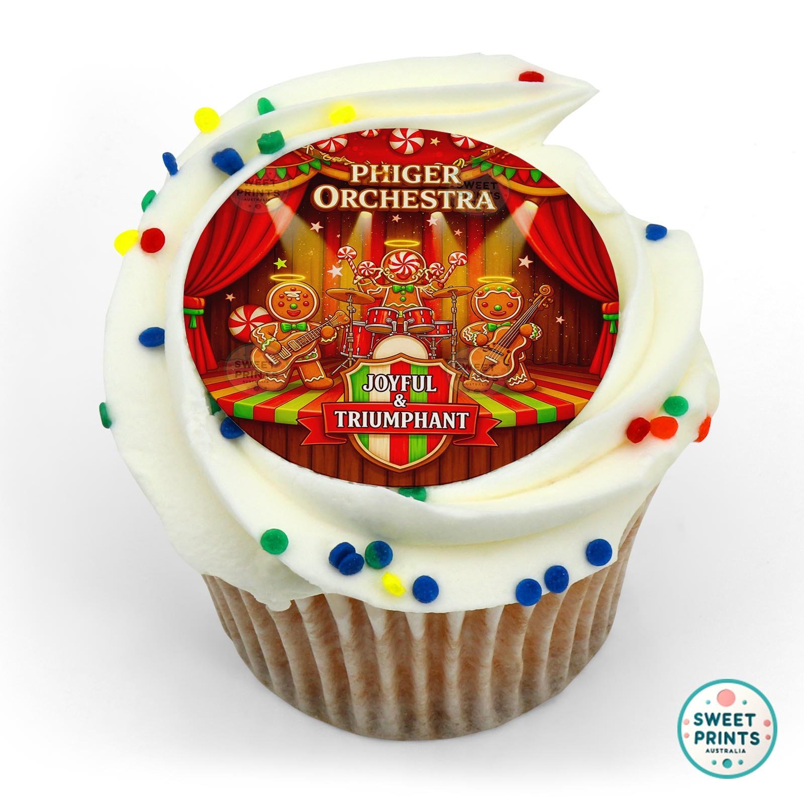Christmas 2025 254 edible cake topper