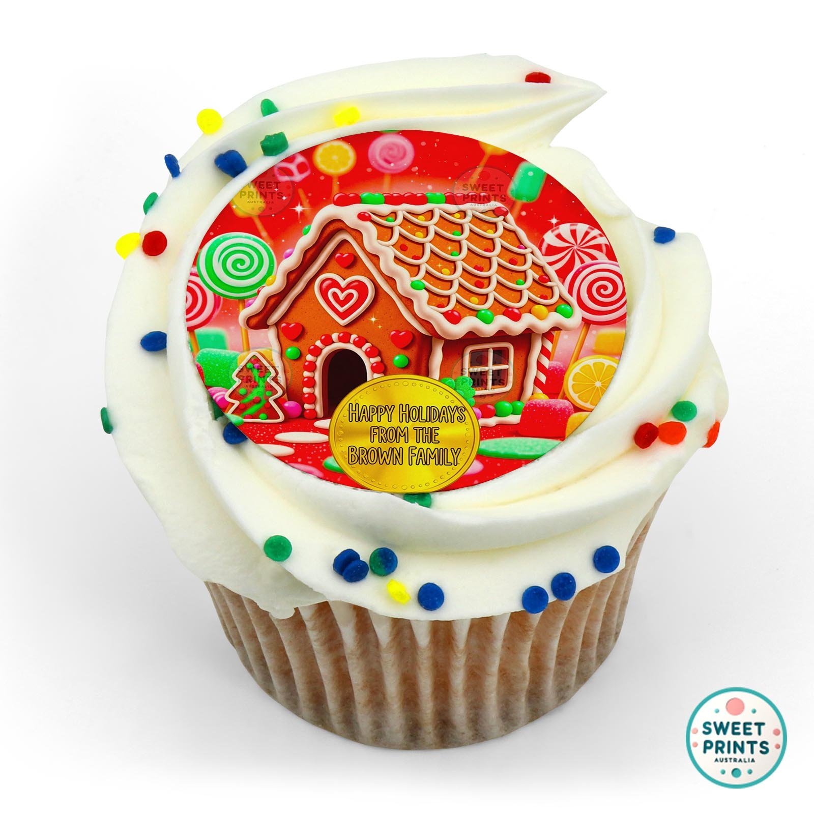 Christmas 2025 255 edible cake topper