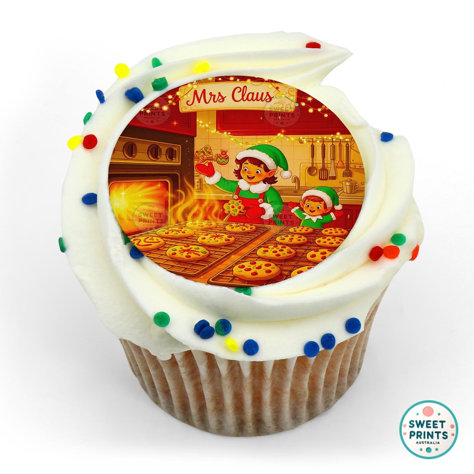 Christmas 2025 256 edible cake topper