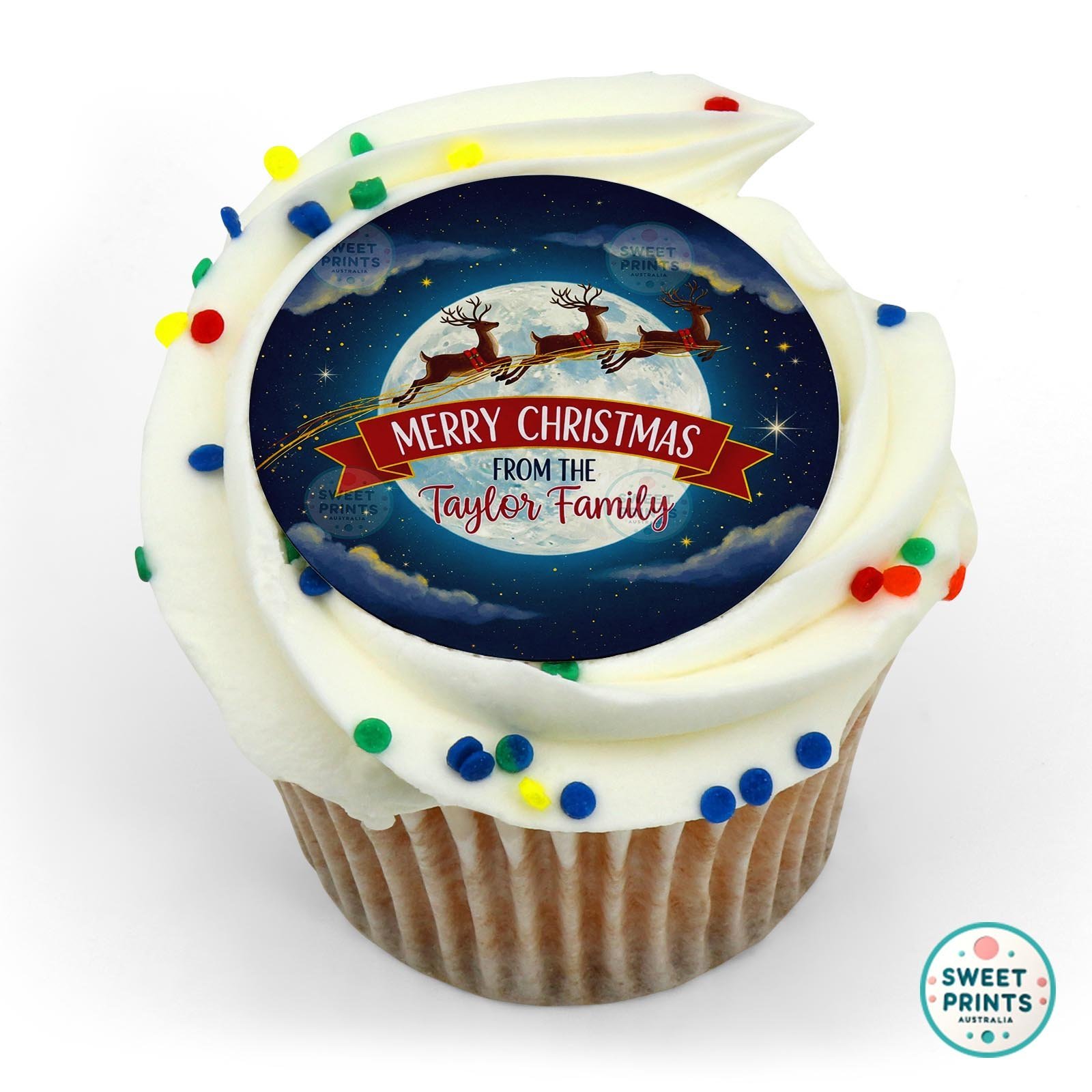 Christmas 2025 263 edible cake topper