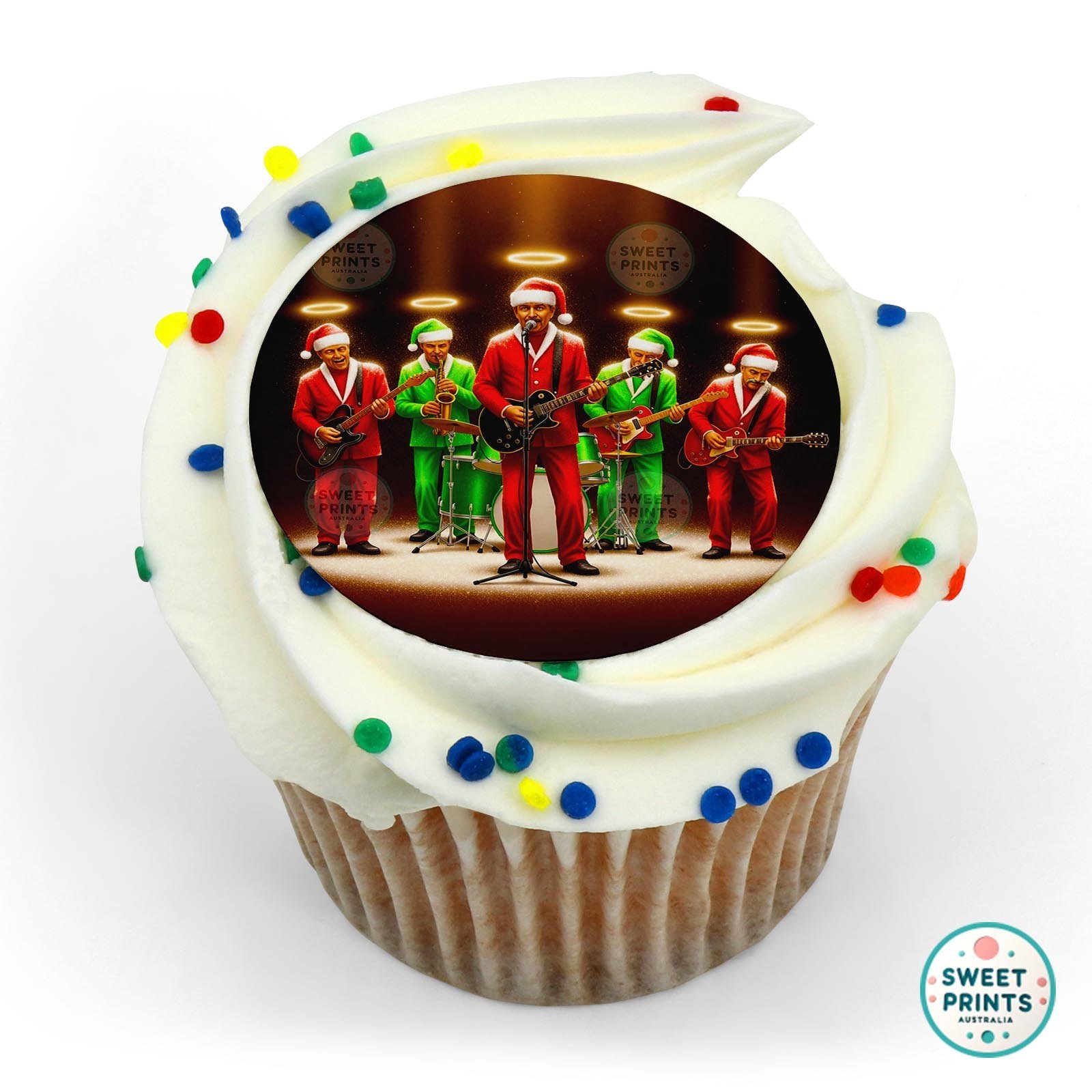 Christmas 2025 264 edible cake topper