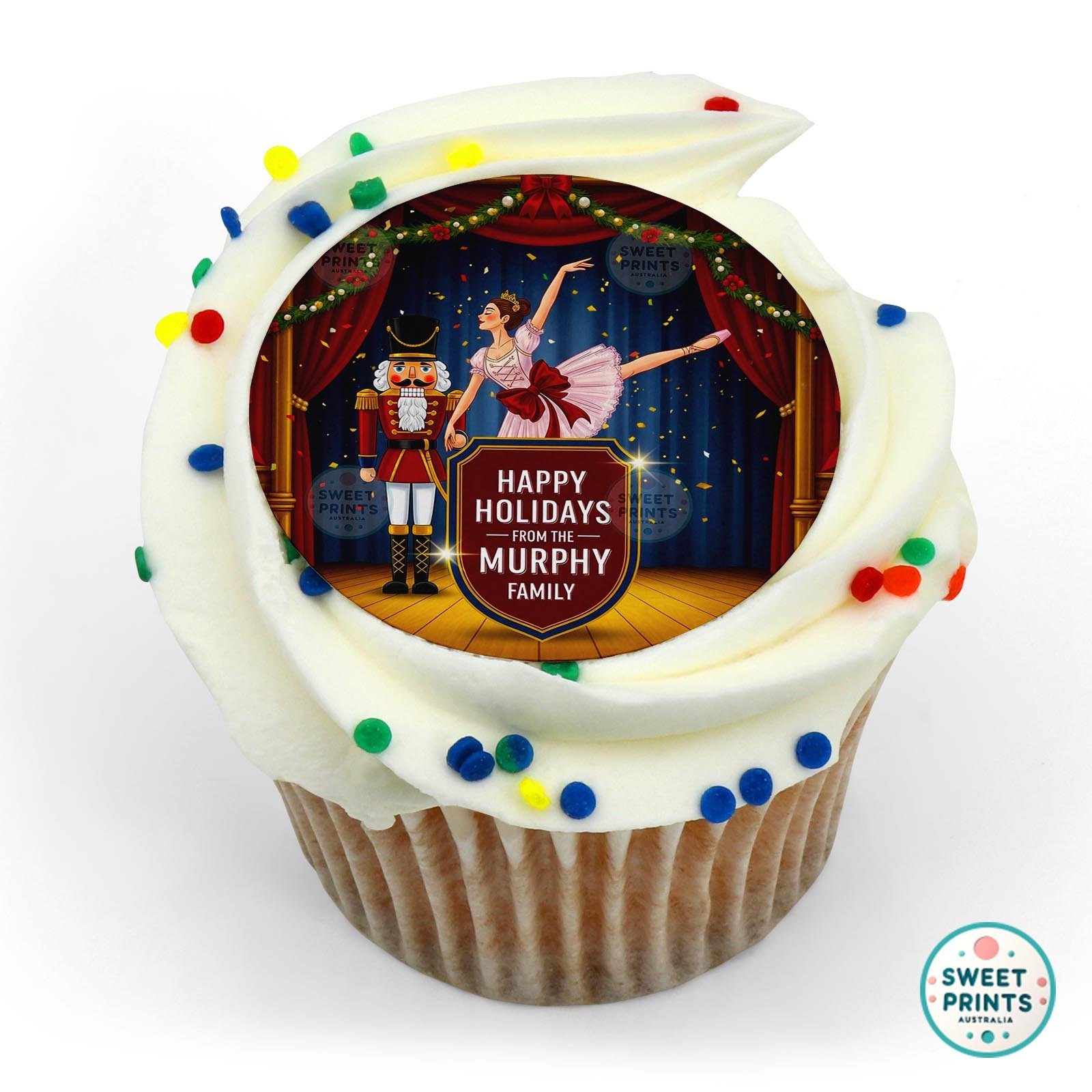 Christmas 2025 274 edible cake topper