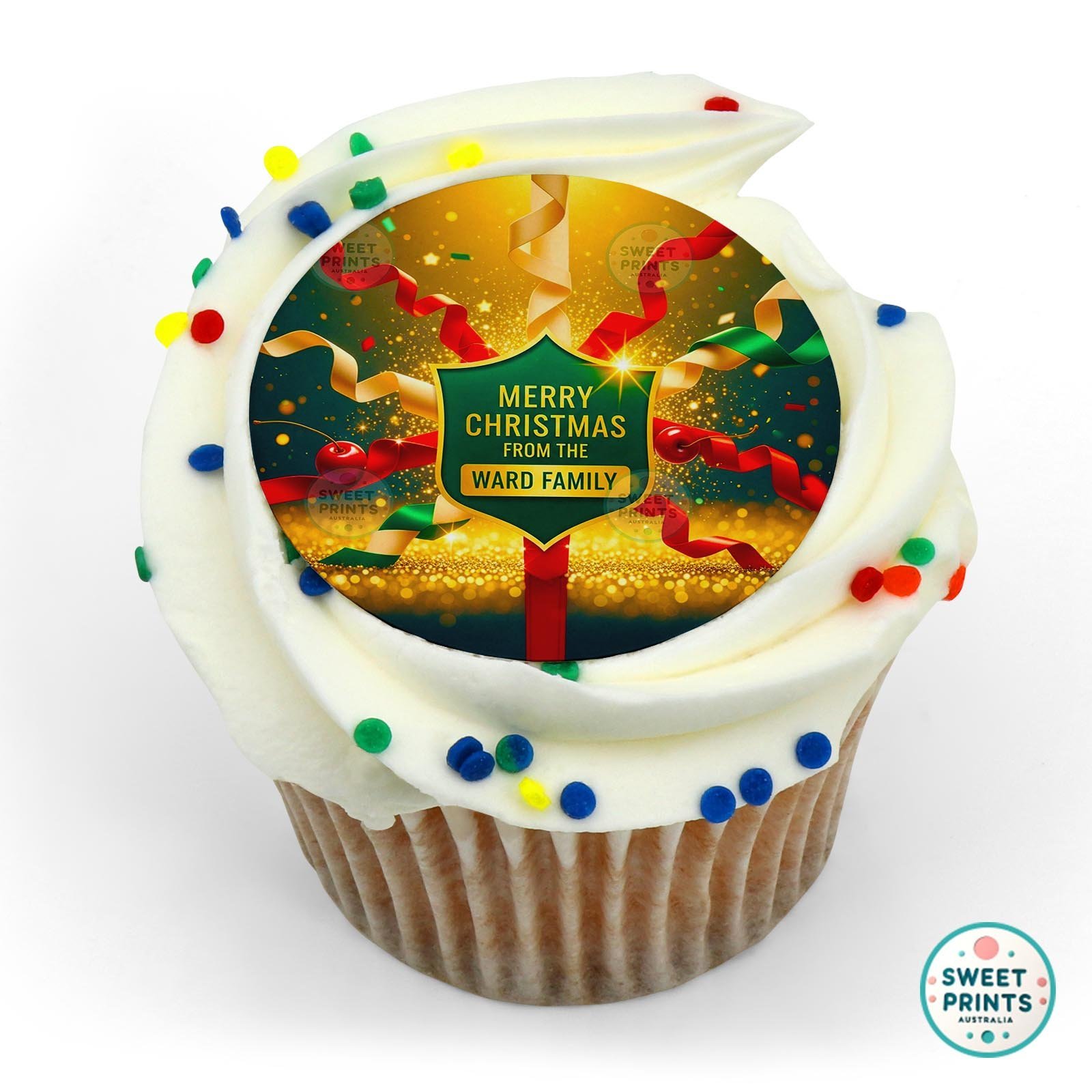 Christmas 2025 277 edible cake topper