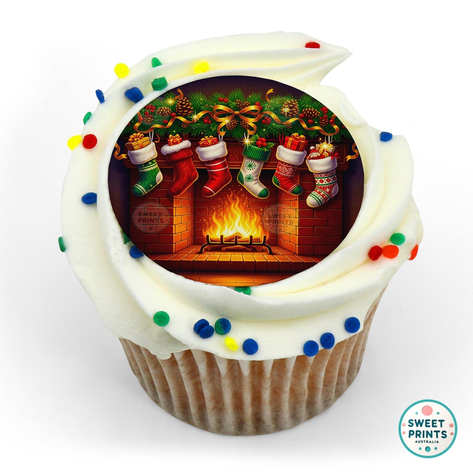 Christmas 2025 290 edible cake topper