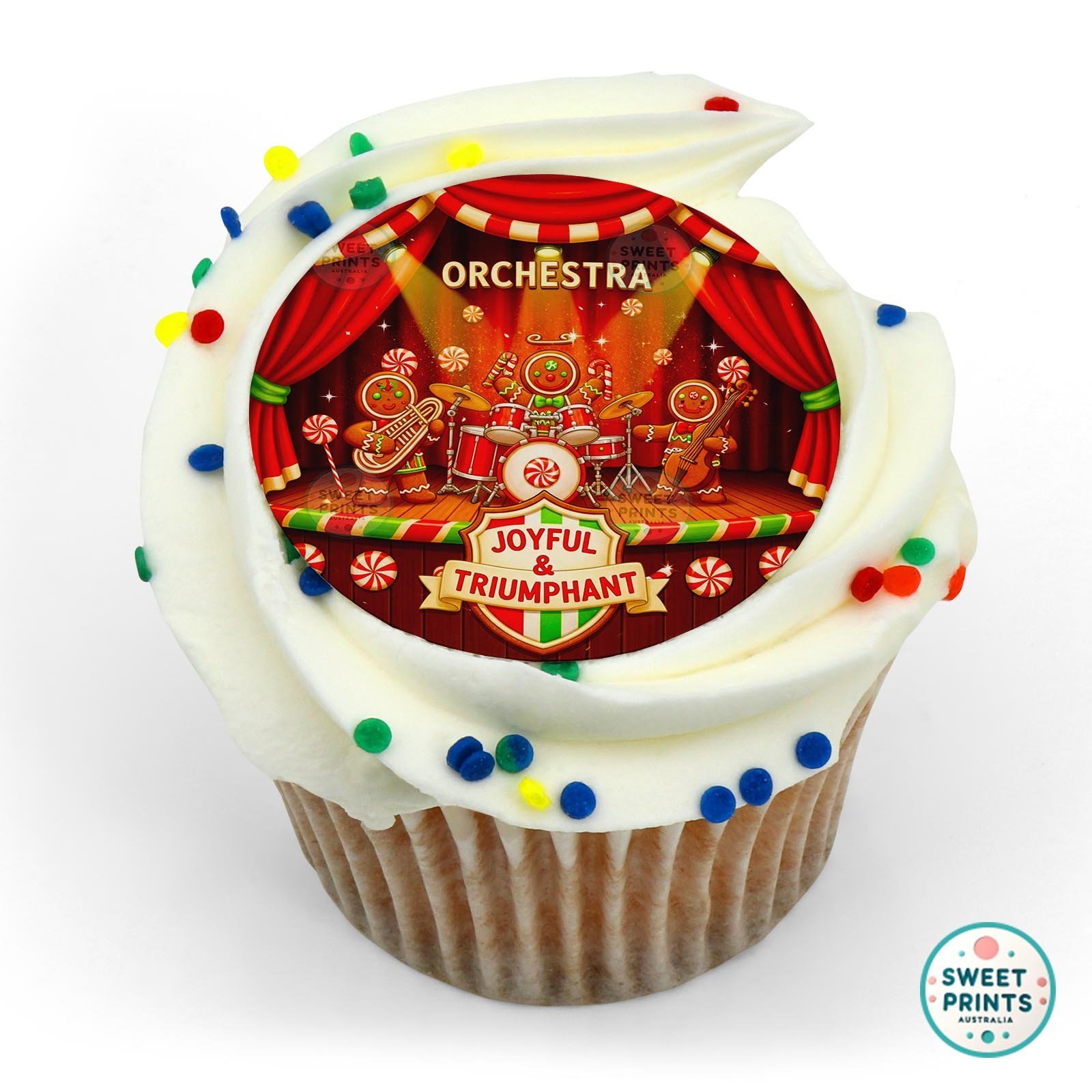 Christmas 2025 292 edible cake topper