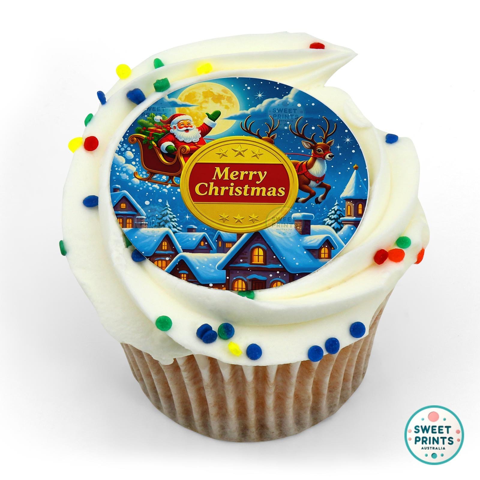 Christmas 2025 297 edible cake topper
