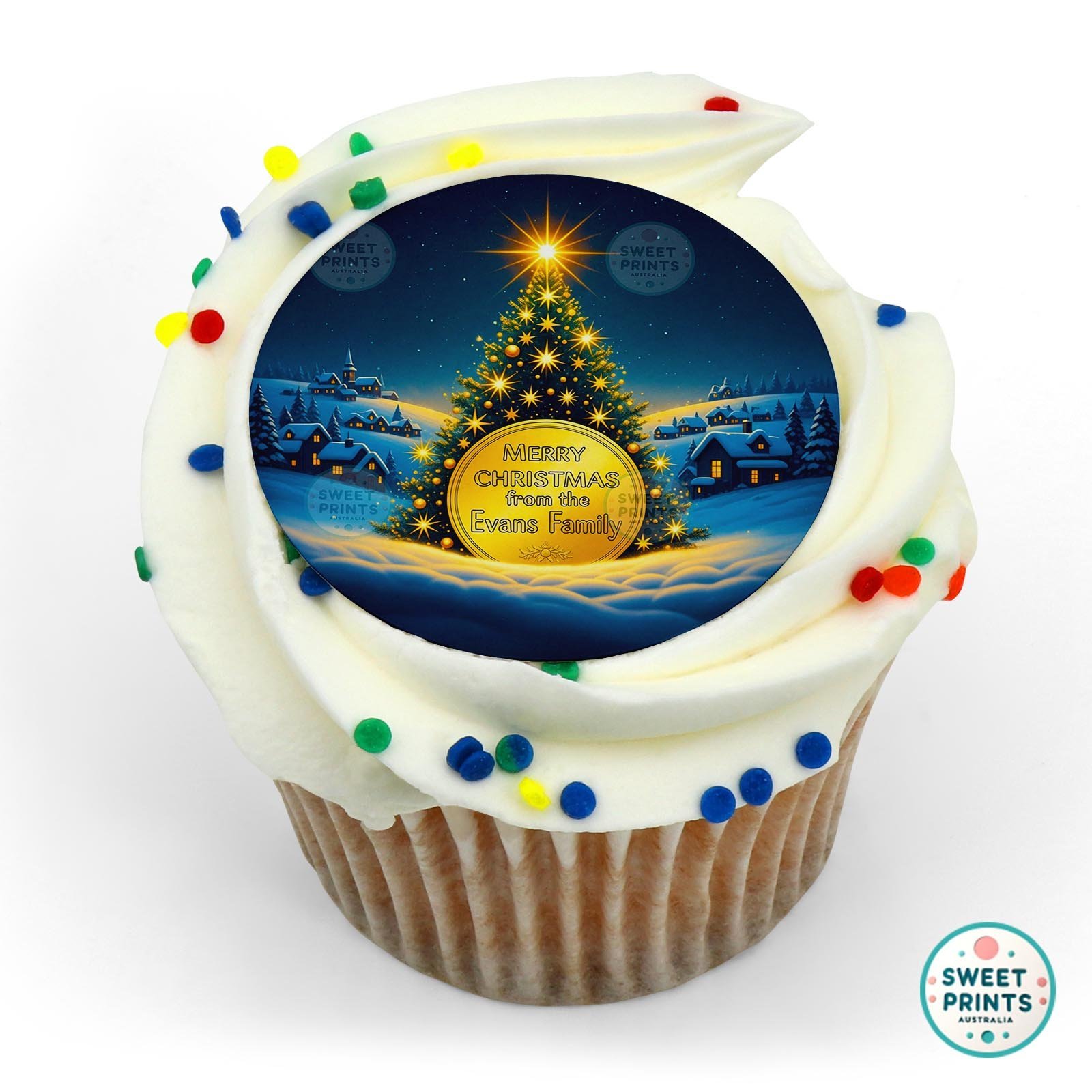 Christmas 2025 298 edible cake topper