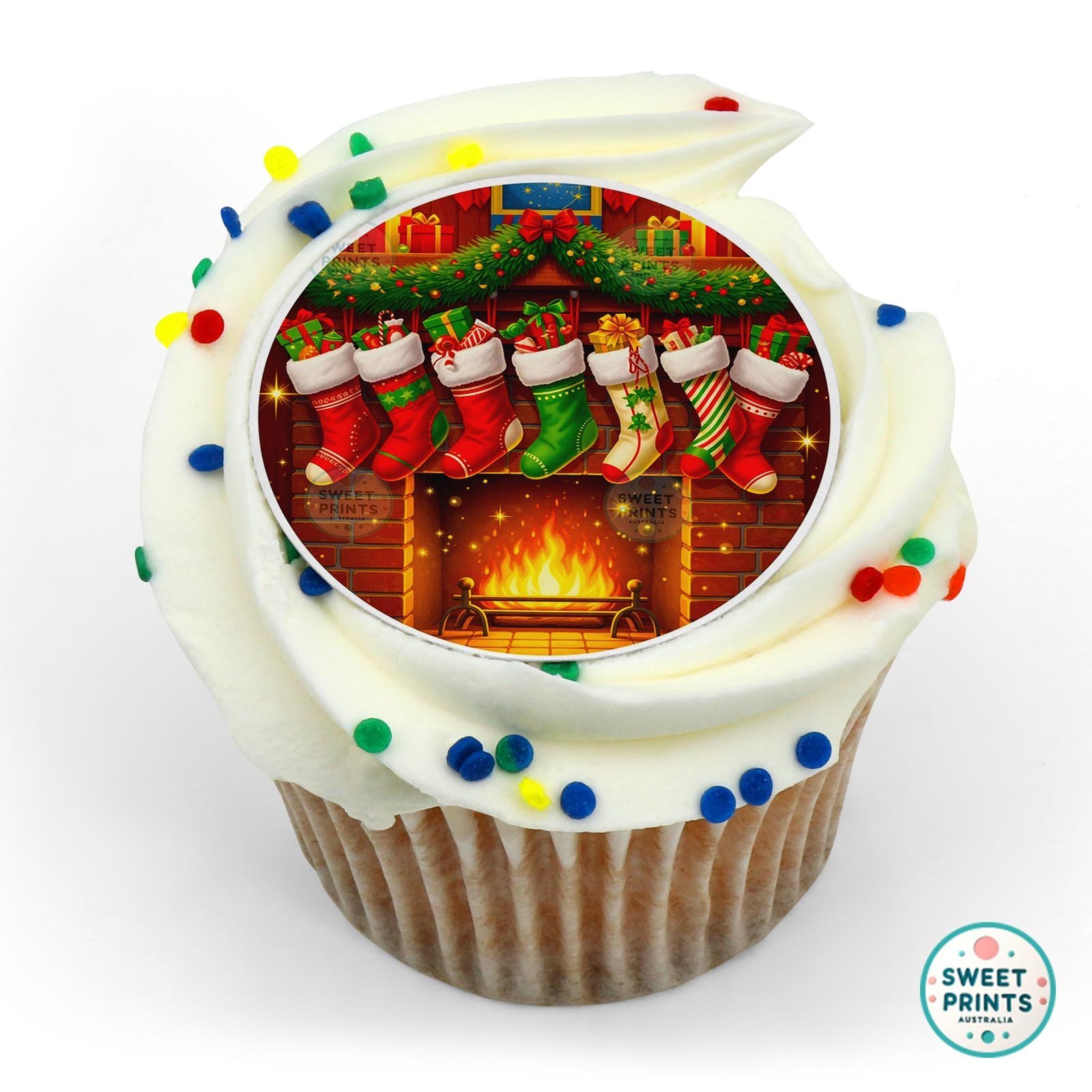 Christmas 2025 299 edible cake topper