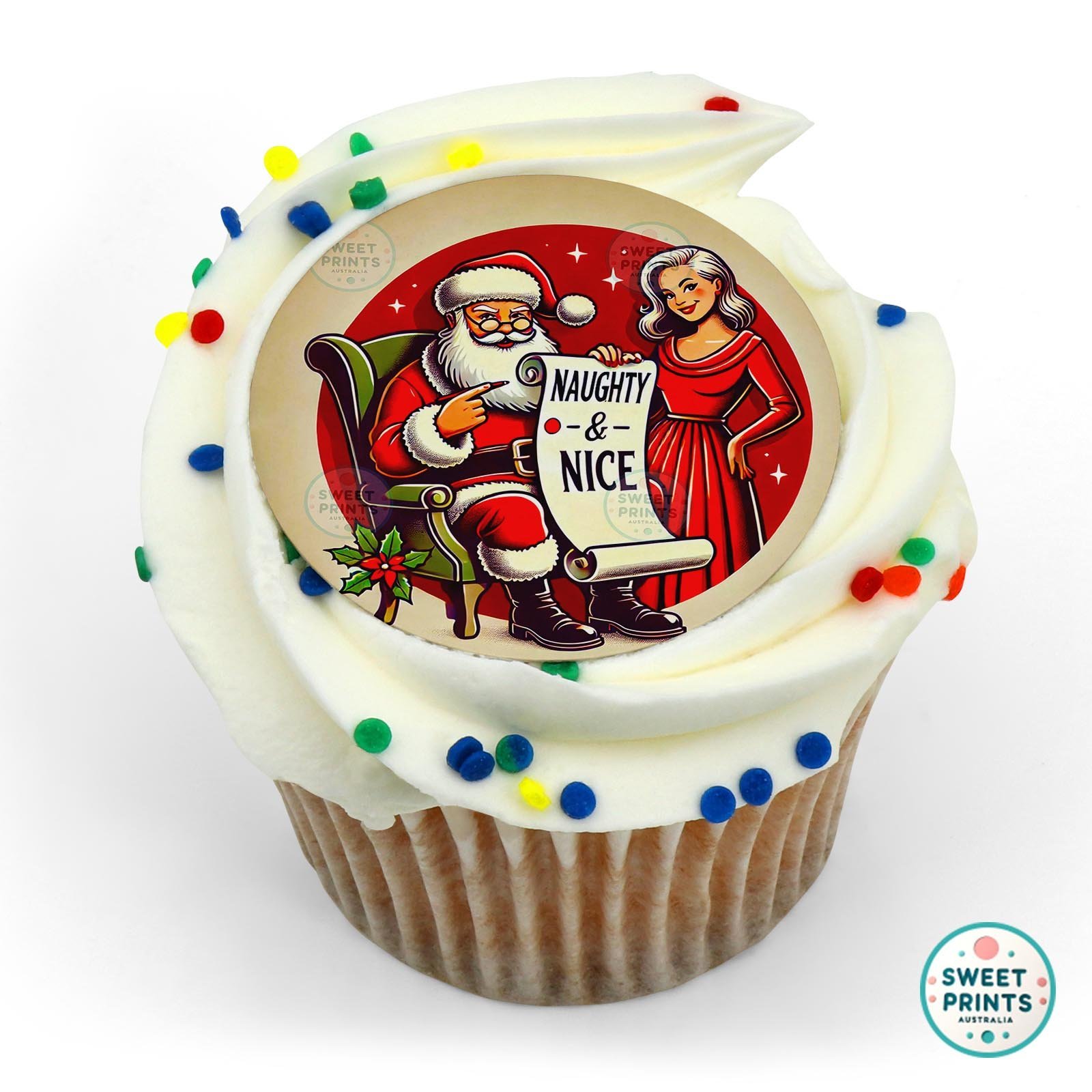 Christmas 2025 31 edible cake topper