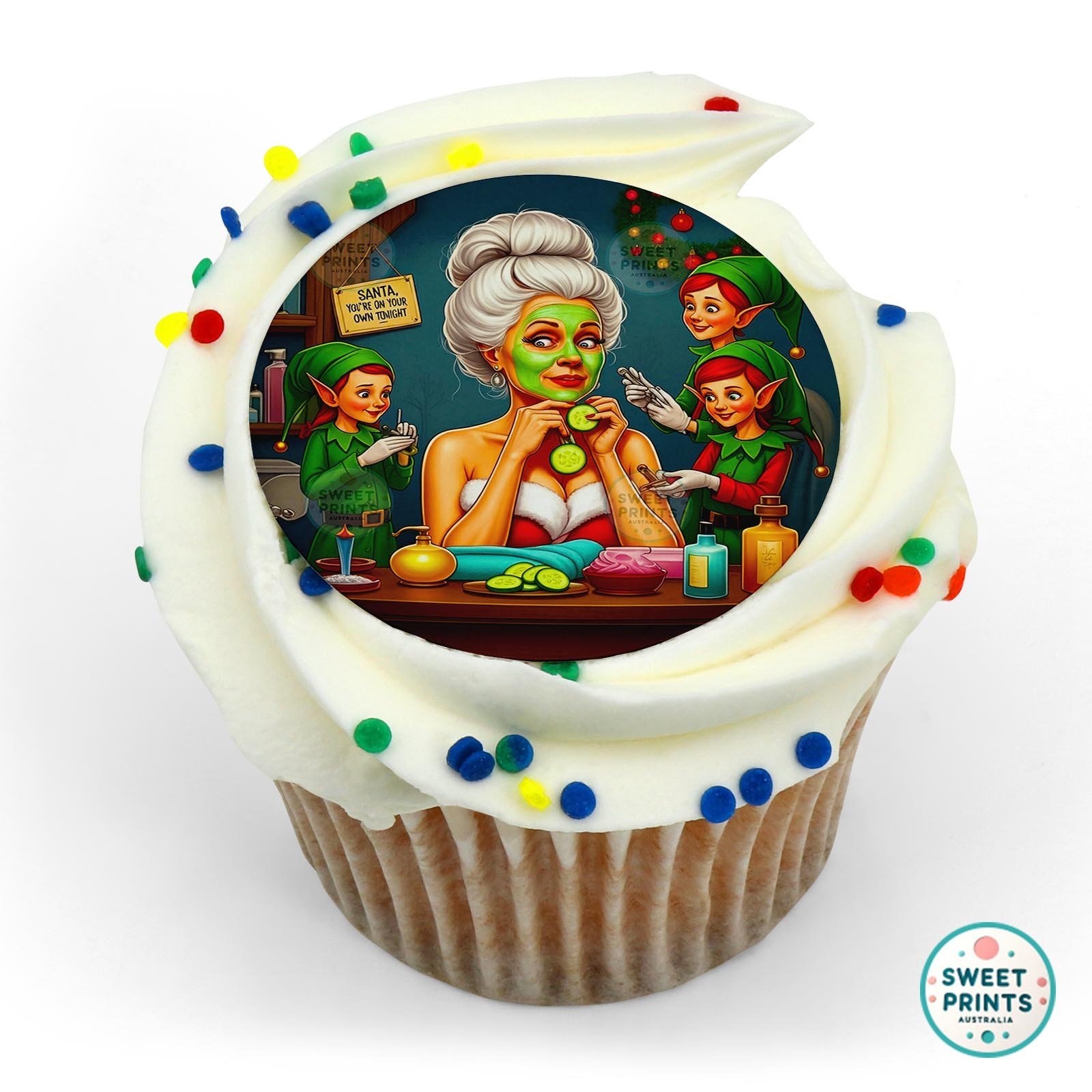 Christmas 2025 43 edible cake topper