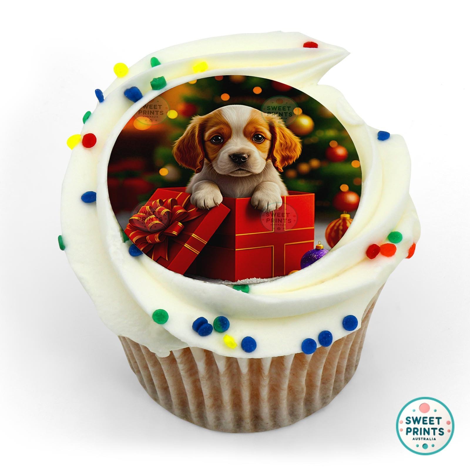 Christmas 2025 70 edible cake topper