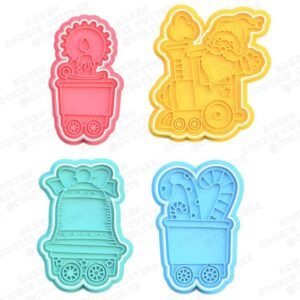 Christmas Cookie Cutter Set Of 4