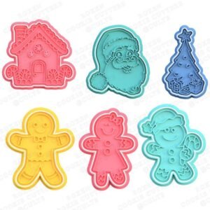 Christmas Cookie Cutter Set Of 6 2