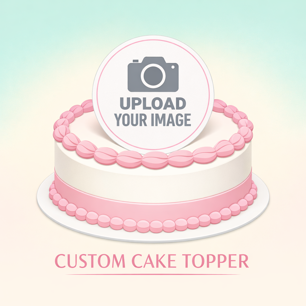 ustom Cake topper single image