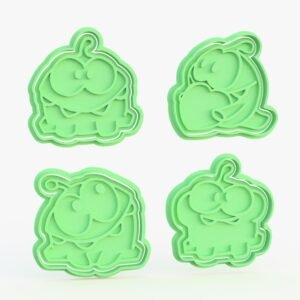 Cut The Rope Cookie Cutter Set Of 4