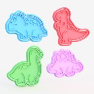Dinosaur Cookie Cutter Set Of 4 2
