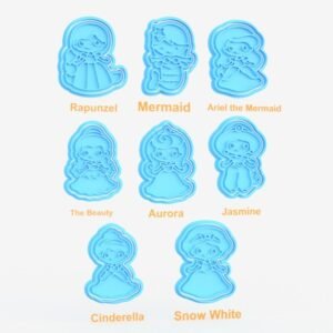 Disney Princess Cookie Cutter Set Of 8