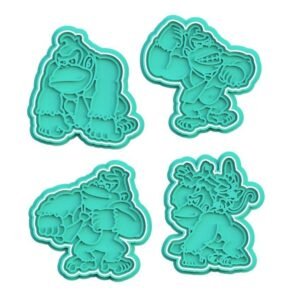 Donkey Kong Cookie Cutter Set Of 4