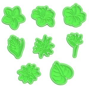 Flowers Cookie Cutter Set Of 8