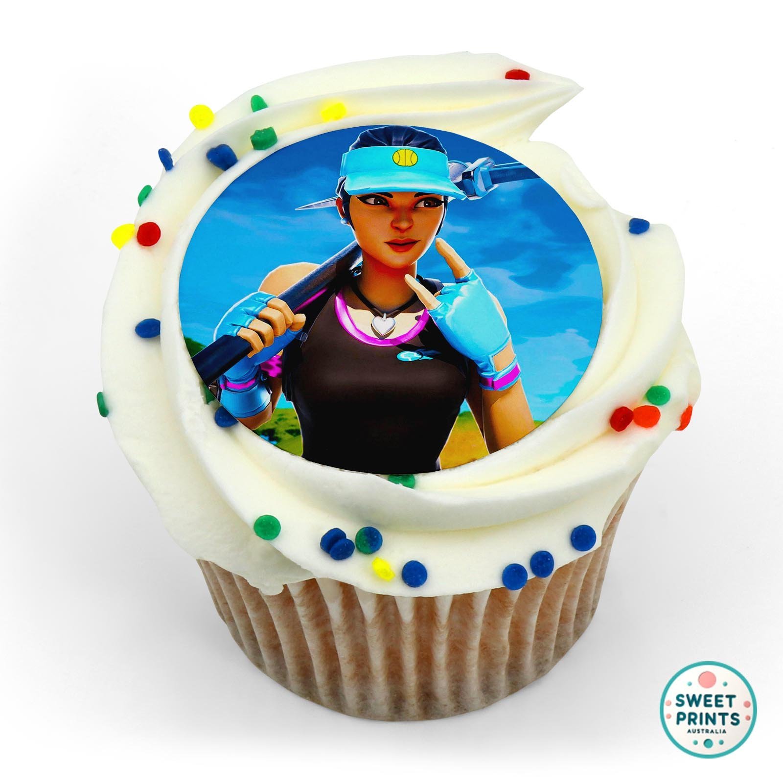 Gaming Fortnite Y25 21 edible cake topper