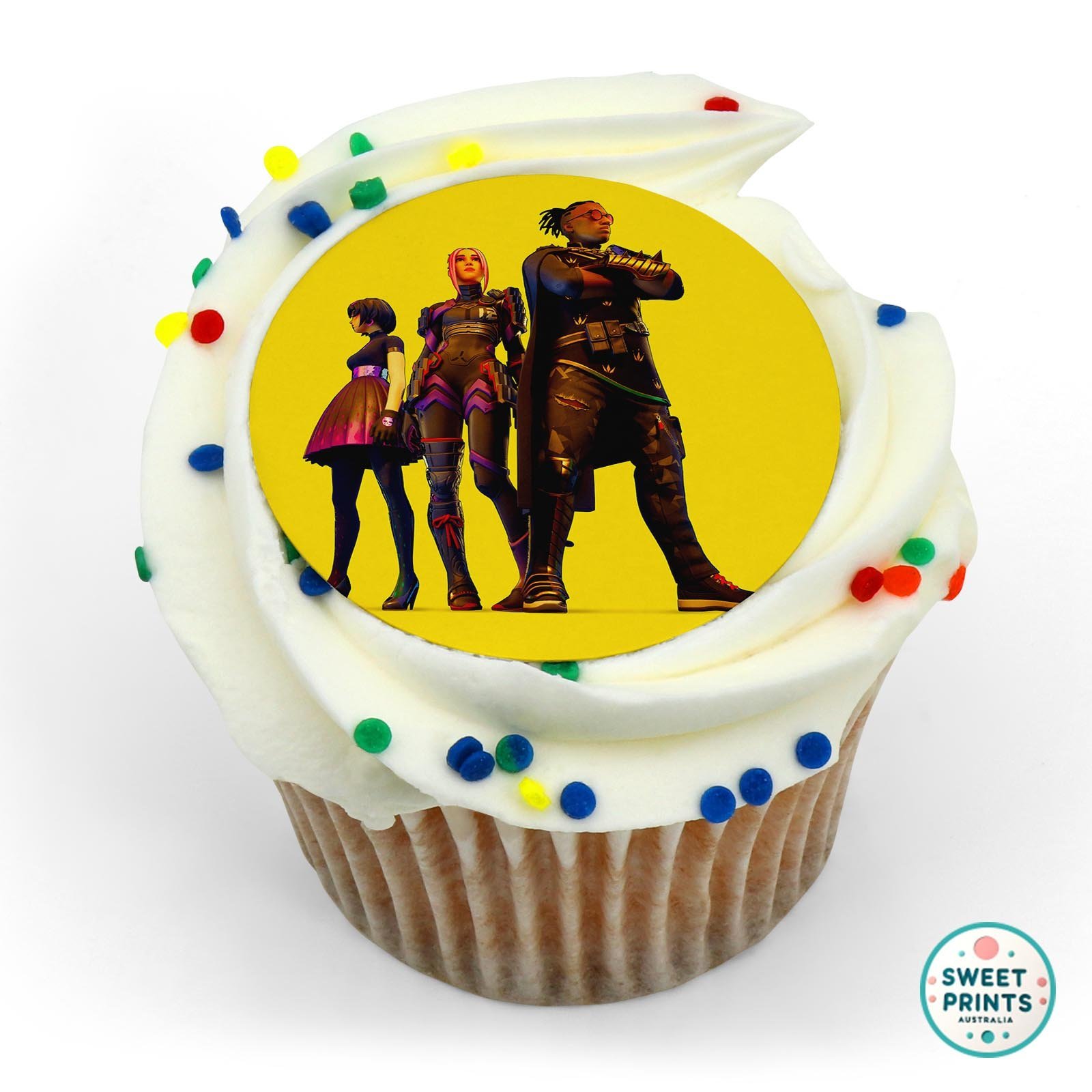Gaming Fortnite Y25 22 edible cake topper