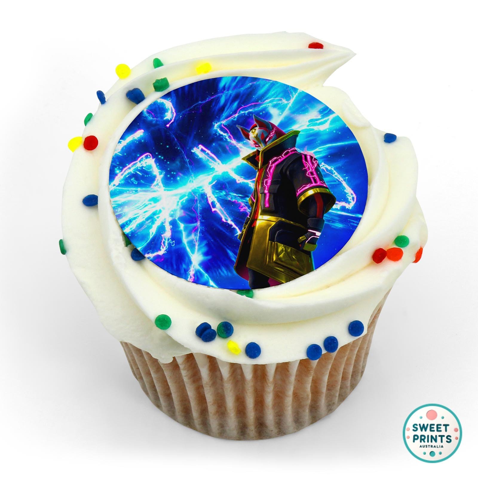 Gaming Fortnite Y25 3 edible cake topper