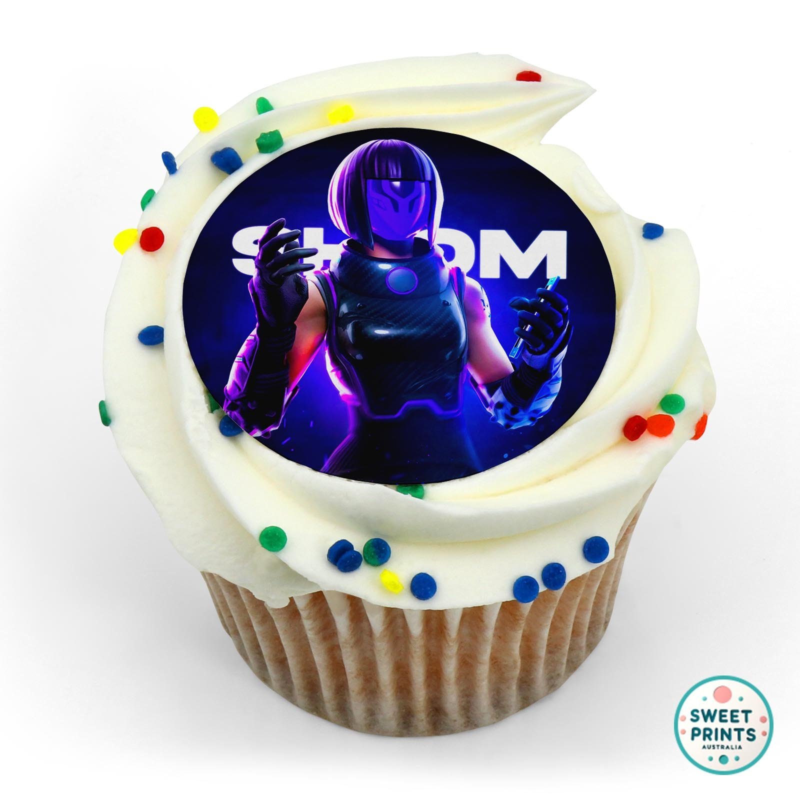 Gaming Fortnite Y25 5 edible cake topper