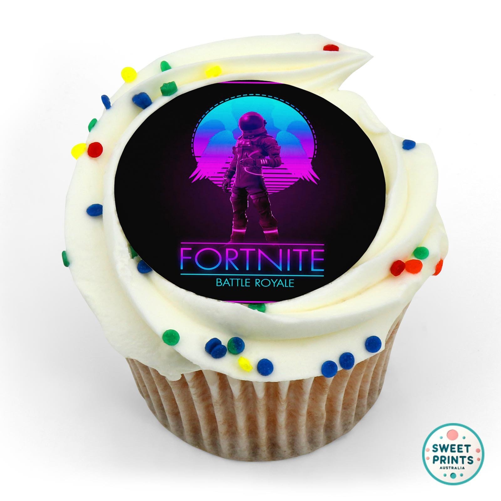 Gaming Fortnite Y25 8 edible cake topper