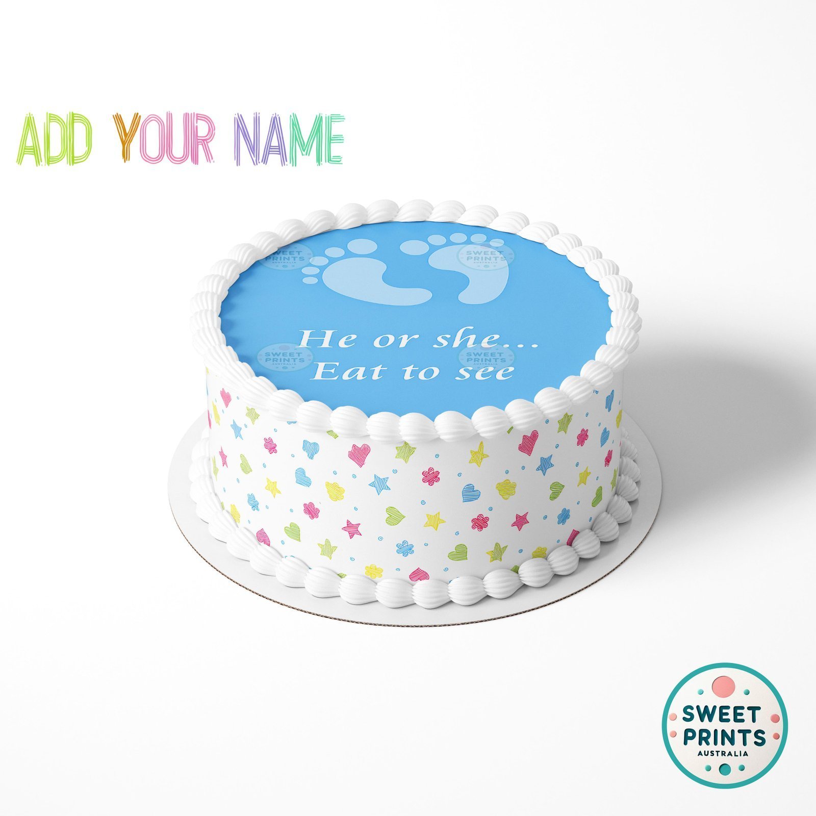 gender reveal blue 2 o - Image 2