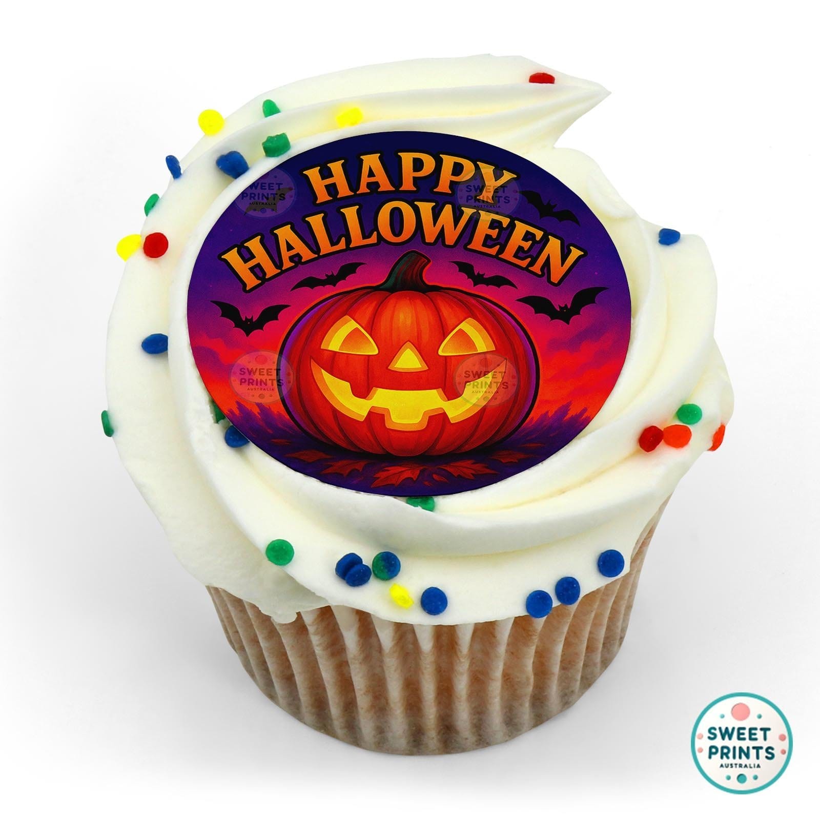 Halloween 112 edible cake topper
