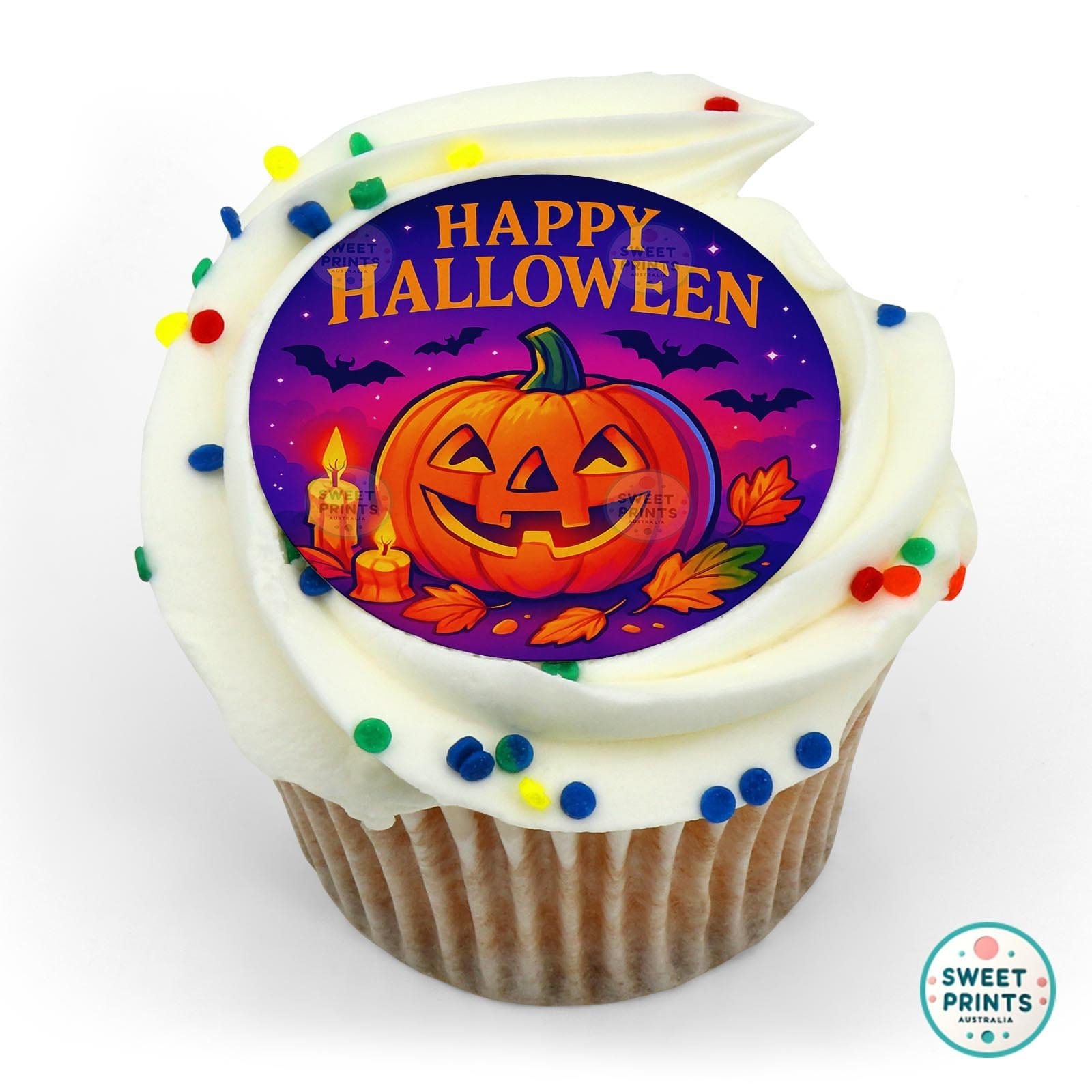 Halloween 130 edible cake topper