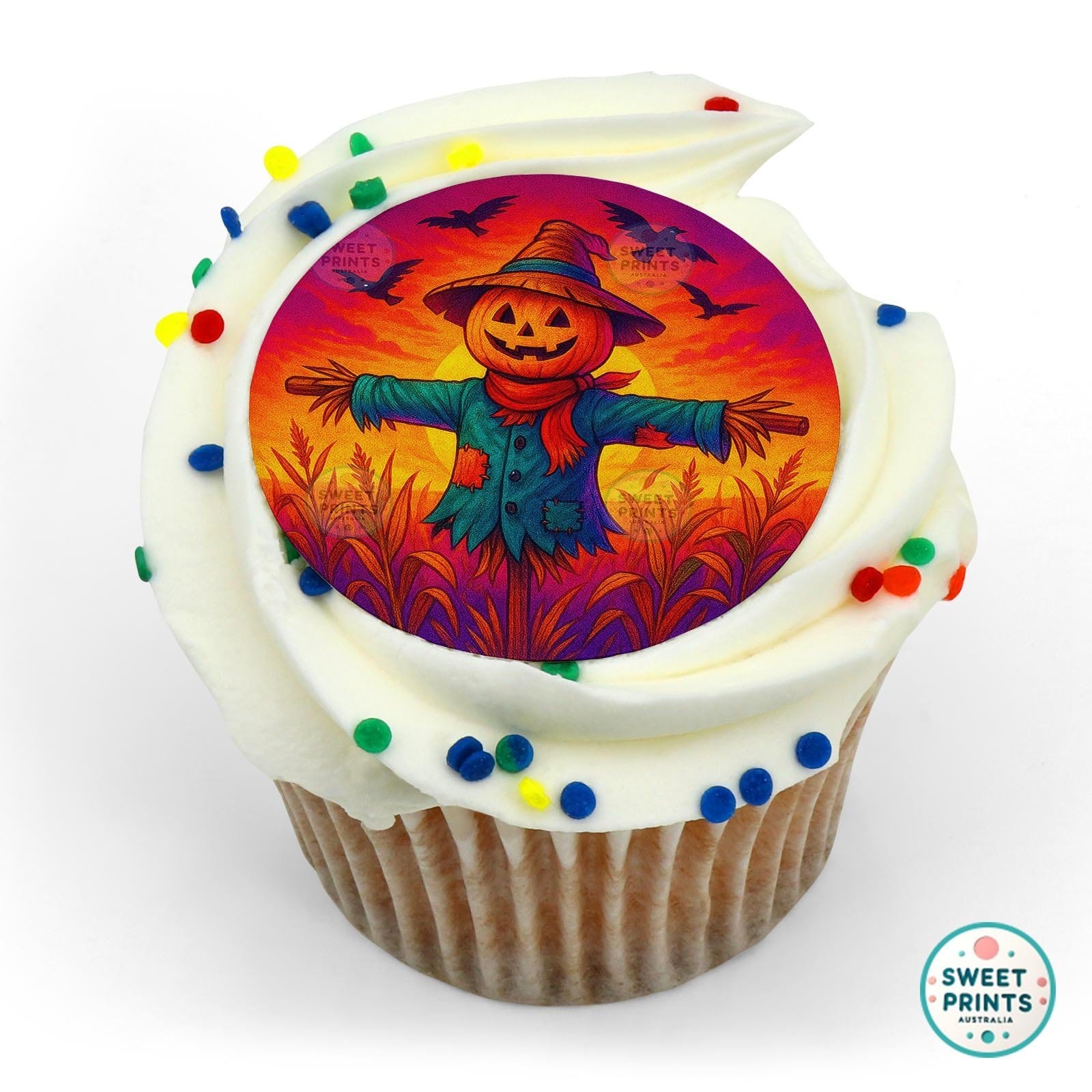 Halloween 132 edible cake topper