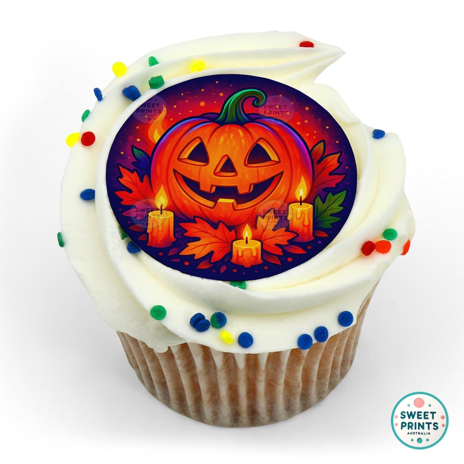 Halloween 135 edible cake topper