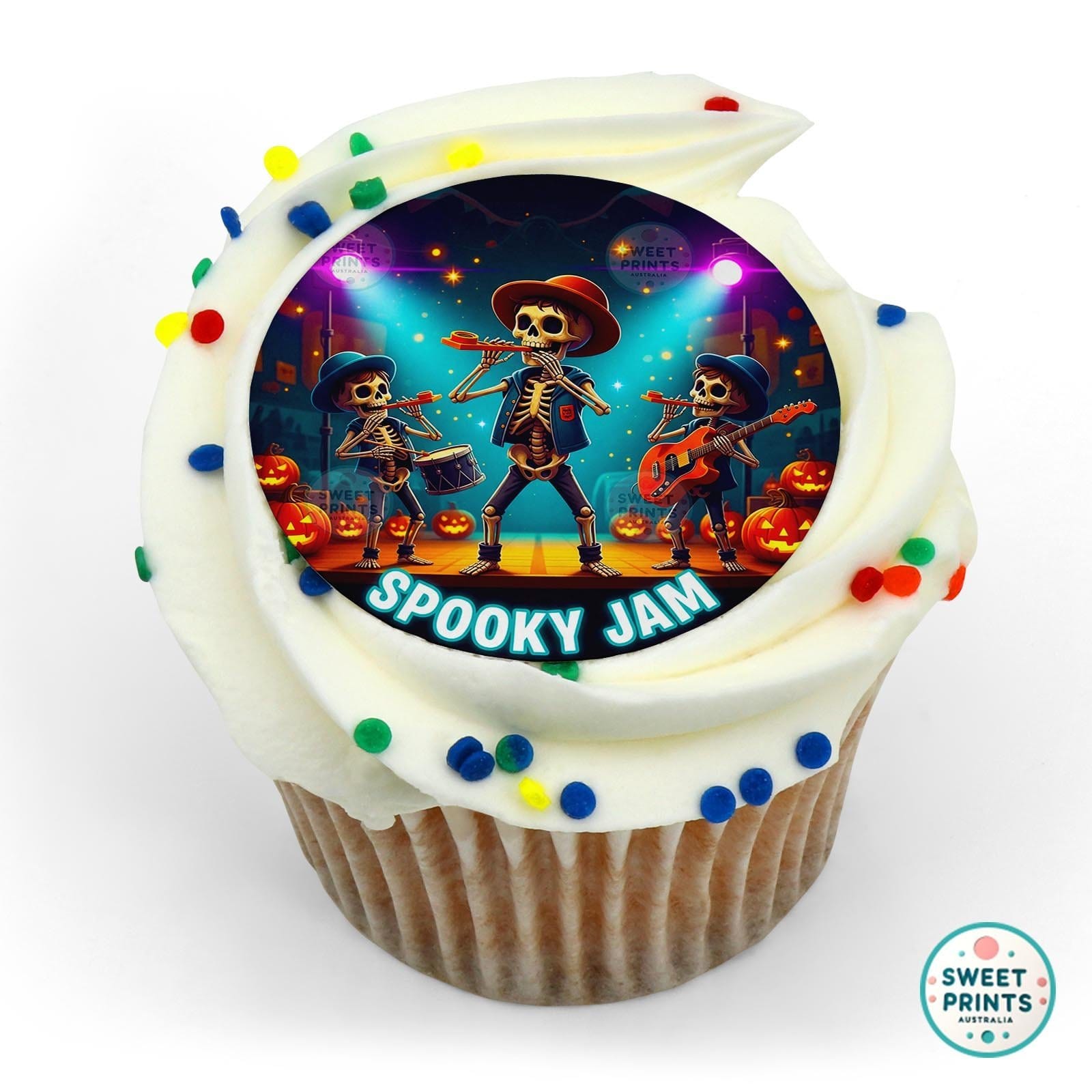 Halloween 15 edible cake topper