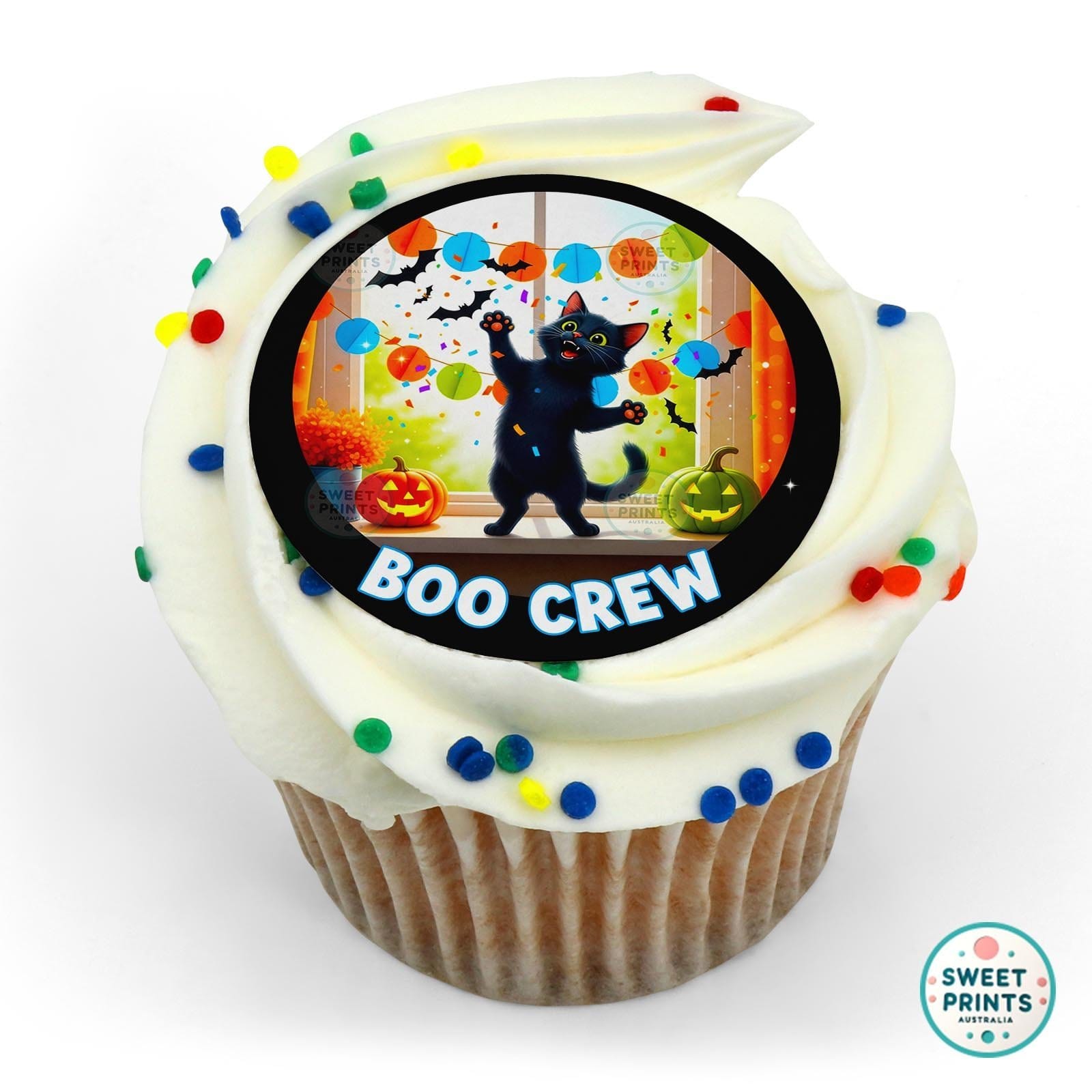 Halloween 17 edible cake topper