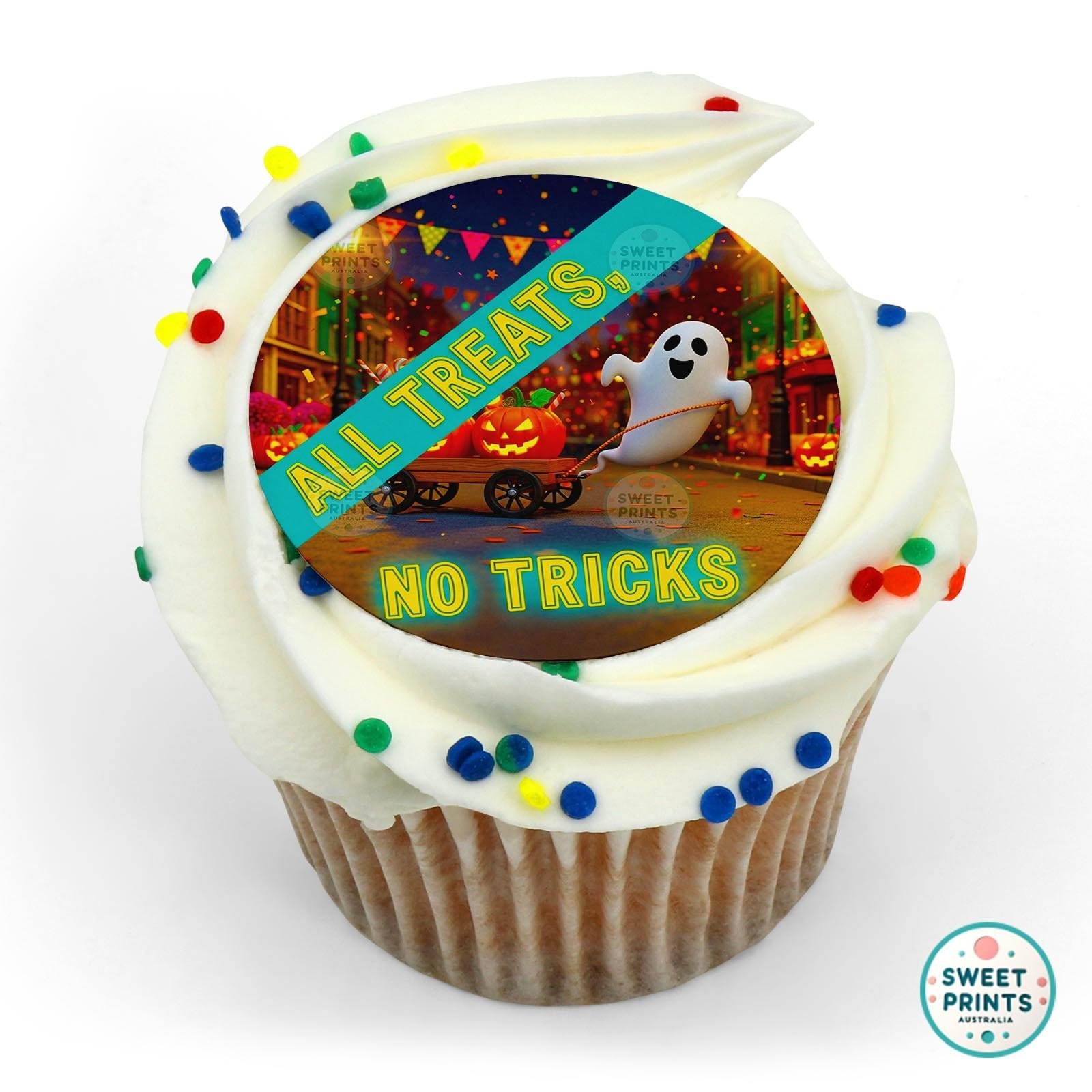 Halloween 35 edible cake topper