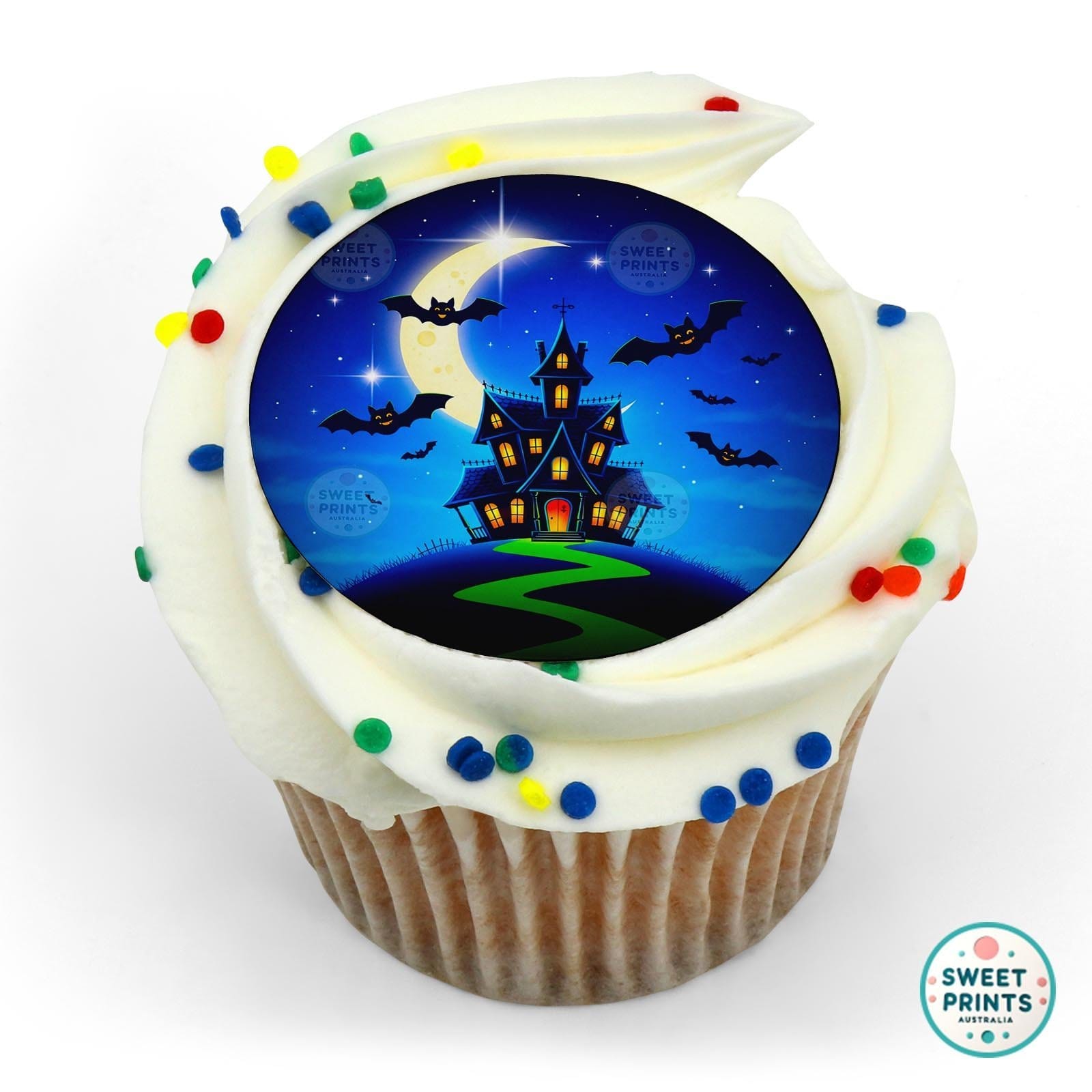 Halloween 42 edible cake topper