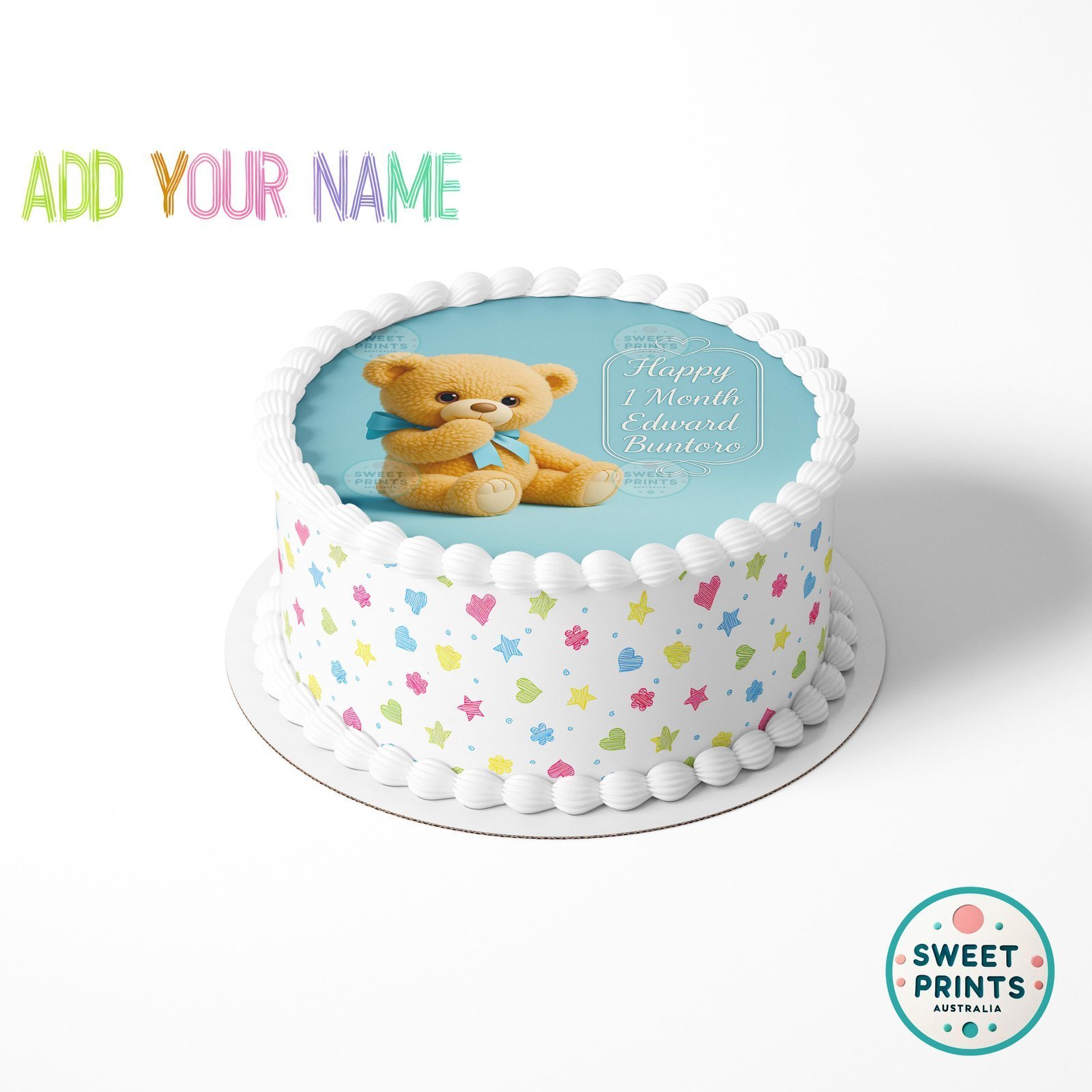 happy 1 months birthday custom 2508 o - Image 2