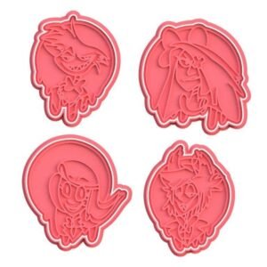Hazbin Hotel Cookie Cutter Set Of 4
